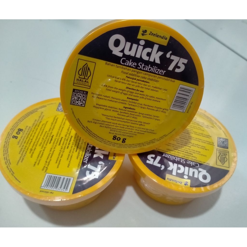 

Sp quick 75 zeelandia 80gr emulsifier pengembang