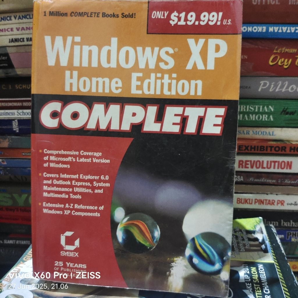 BUKU WINDOWS XP HOME EDITION COMPLETE ORIGINAL