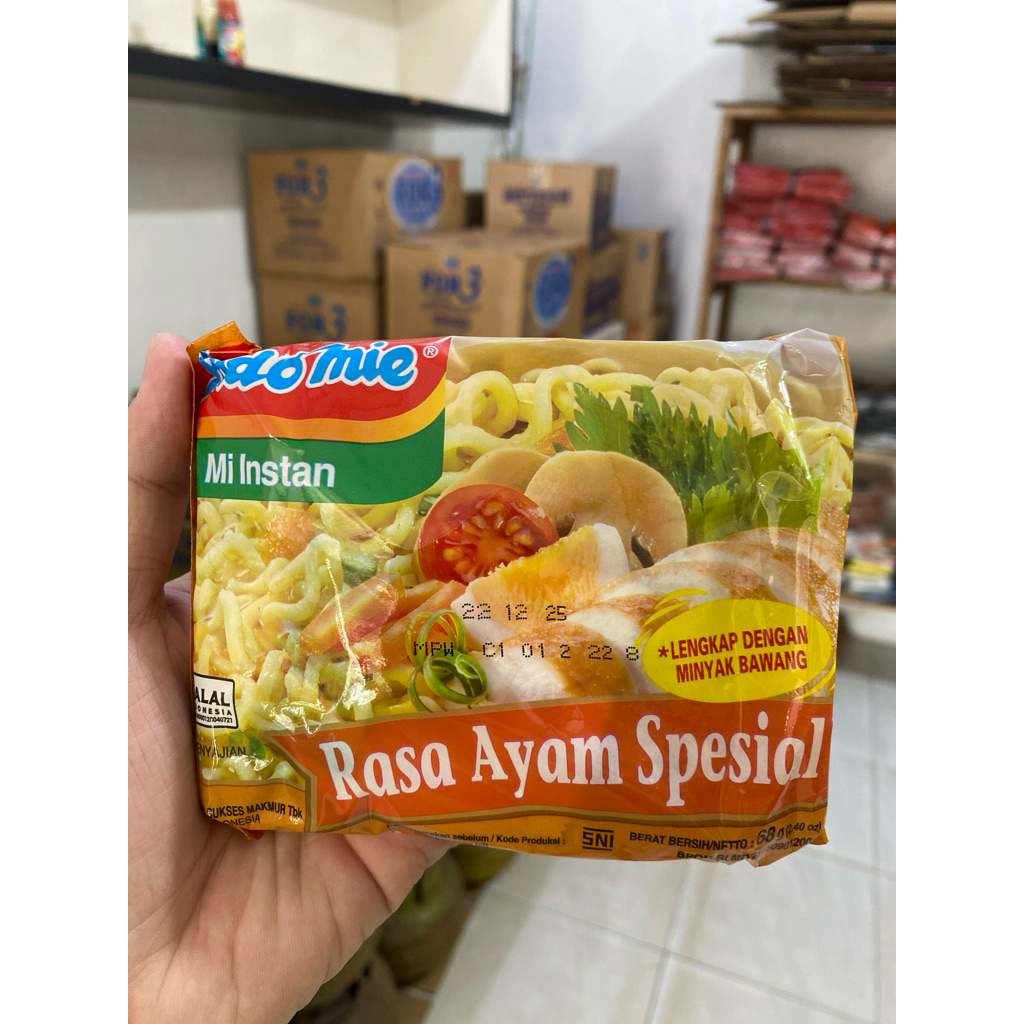 

indomie rasa ayam spesial harga 1 bungkus