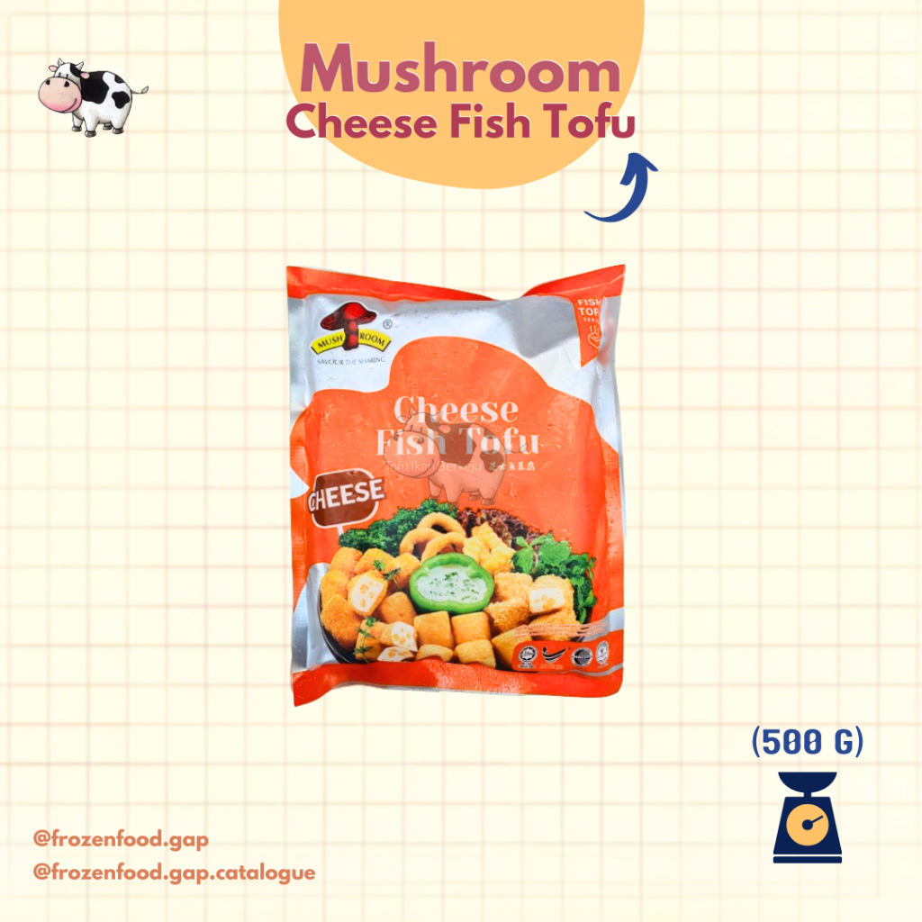 

MUSHROOM CHEESE FISH TOFU | BAKSO STEAMBOAT | FRZENFOODGAP