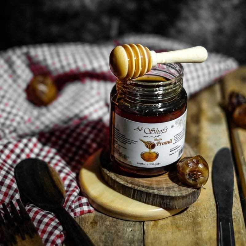 

Madu Alshofa Murni 250gr Madu Promil / Madu Al Shofa Promil
