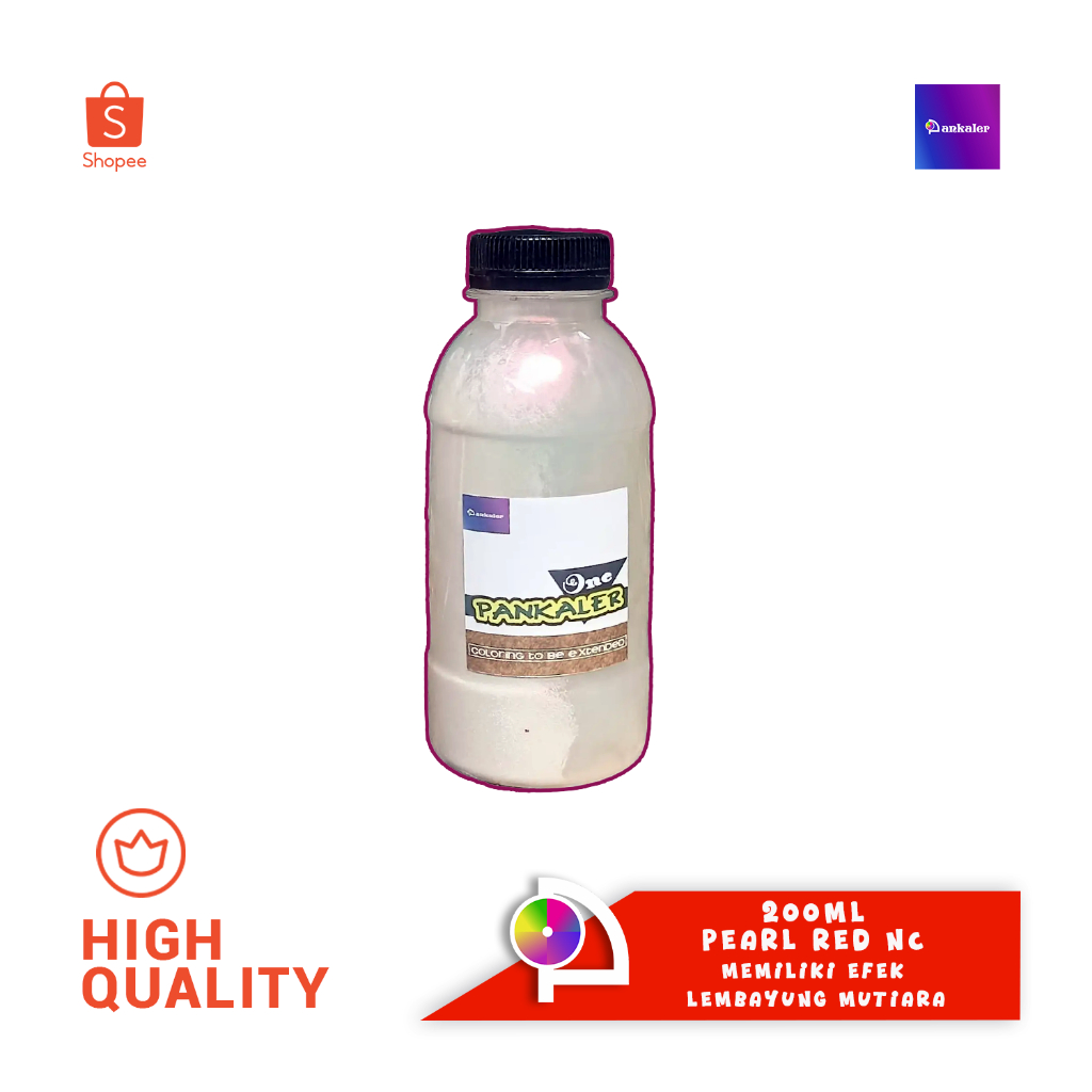 

Pankaler Cat Motor Lembayung Pearl Red NC 200ml Lembayung Mutiara Merah