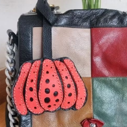 Bagcharm Pumpkins kulit asli