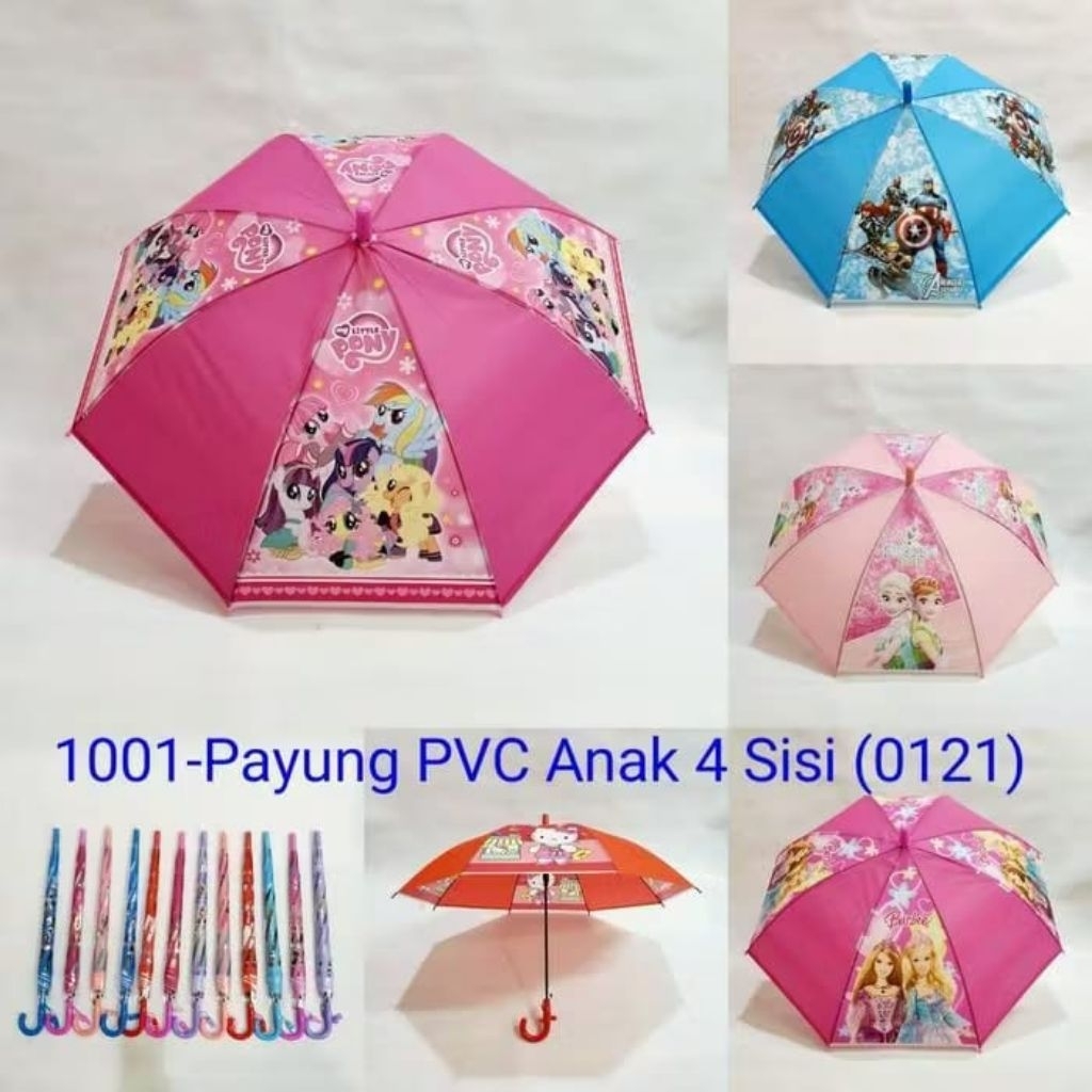 PAYUNG ANAK / PAYUNG ANAK KARAKTER / PAYUNG ANAK LUCU / PAYUNG ANAK MURAH