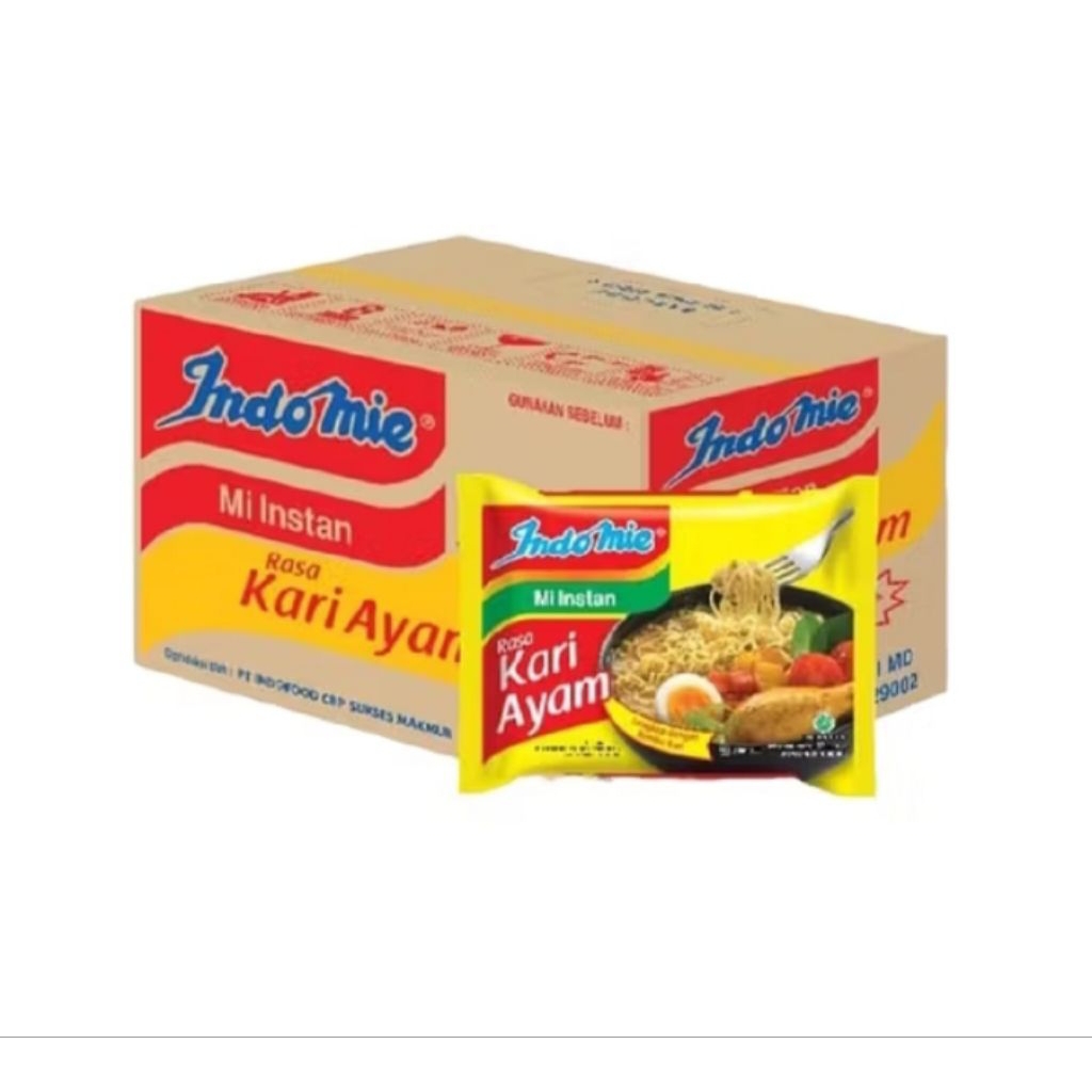

indomie kare ayam 1 dus 40 pcs