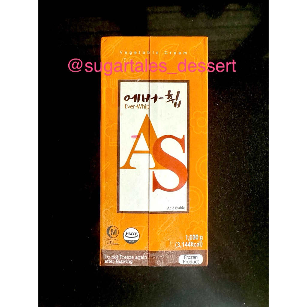 

Ever Whip Acid Stable Non Dairy Whipped Cream Sugar Free