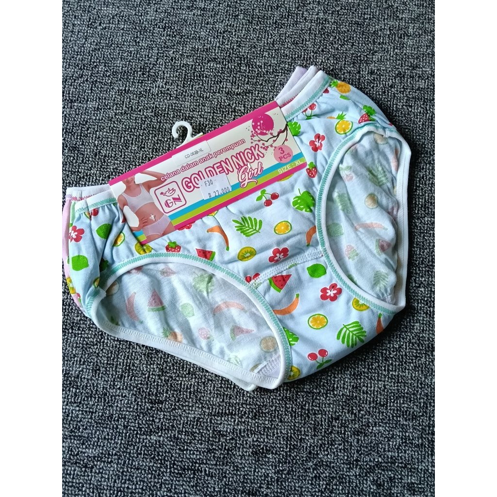 CD Anak Golden Nick  isi 3pcs size L XL