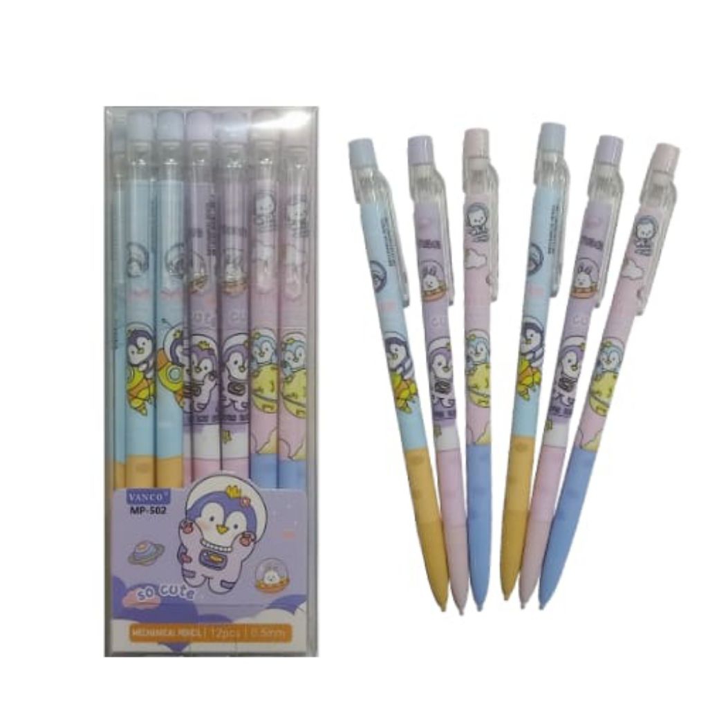 

PENCIL MEKANIK FANCY VANCO || 12 PENCIL MP-502