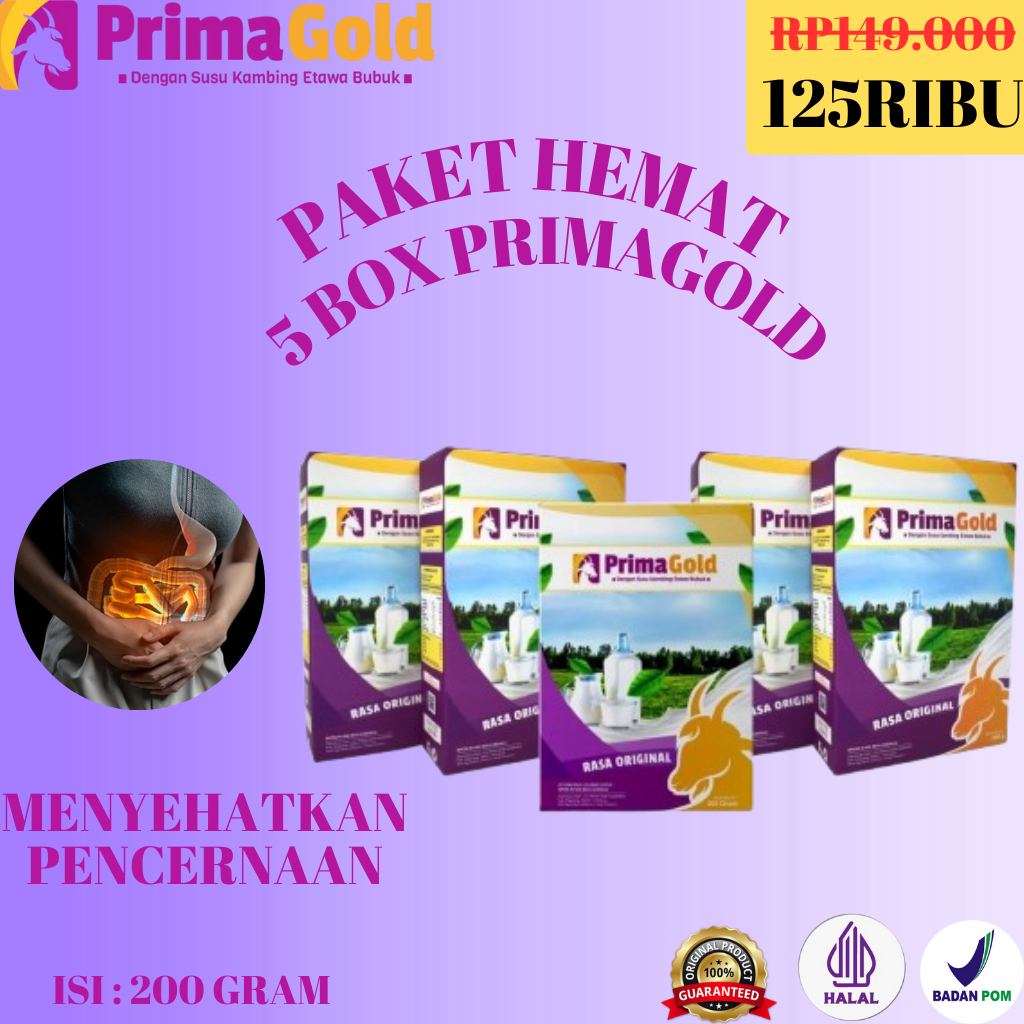 

Susu Kambing Etawa Prima Gold 5 Box Atasi Gangguan Pernapasan Perbaiki Tulang Keropos Lansia
