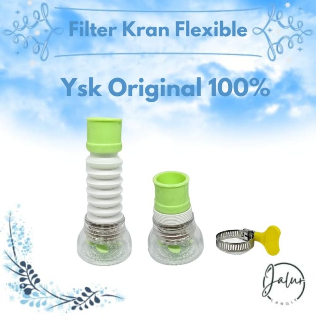 ( Original 100% )Saringan Air/ Filter kran / Sambungan Kran Air Flexible YSK