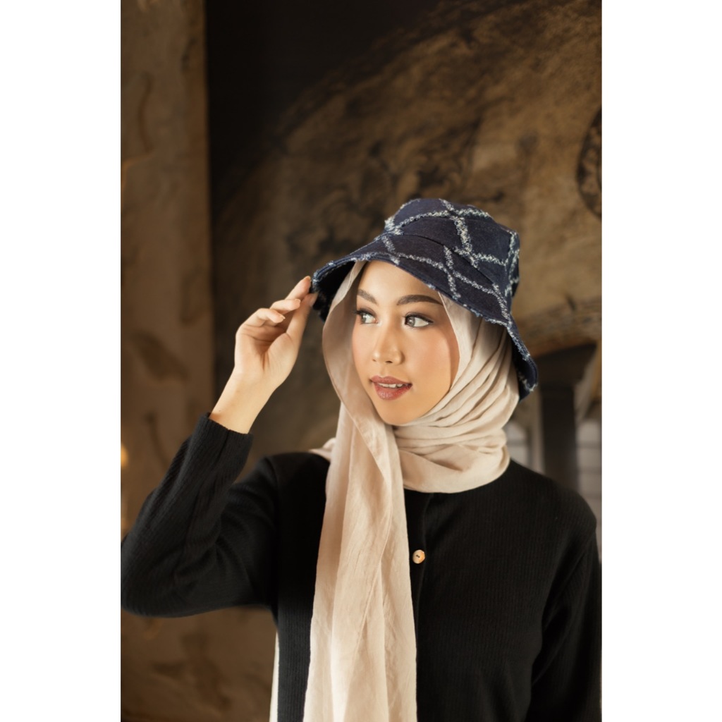 TOPI BUCKET HAT IMPORT JEANS SOBEK RETRO