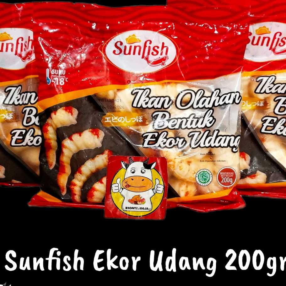 

SUNFISH EKOR UDANG 200GR-FROZEN FOOD-BRONTZ JOGJA