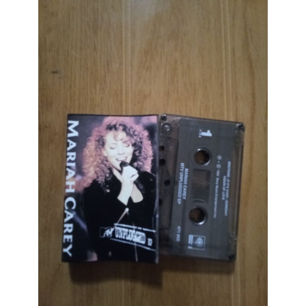 kaset pita mariah carey - mtv unplugged ep