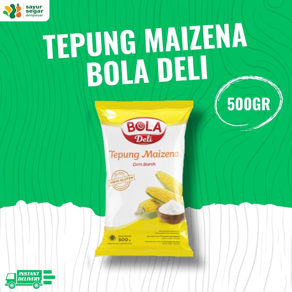 

Tepung Maizena Bola Deli 500gr - Sayur Segar Denpasar