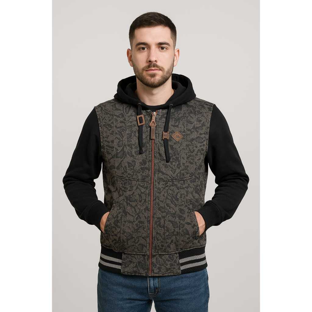 duomo - Jaket Muji Pria Jaket dengan Kupluk dan Tanpa Kupluk