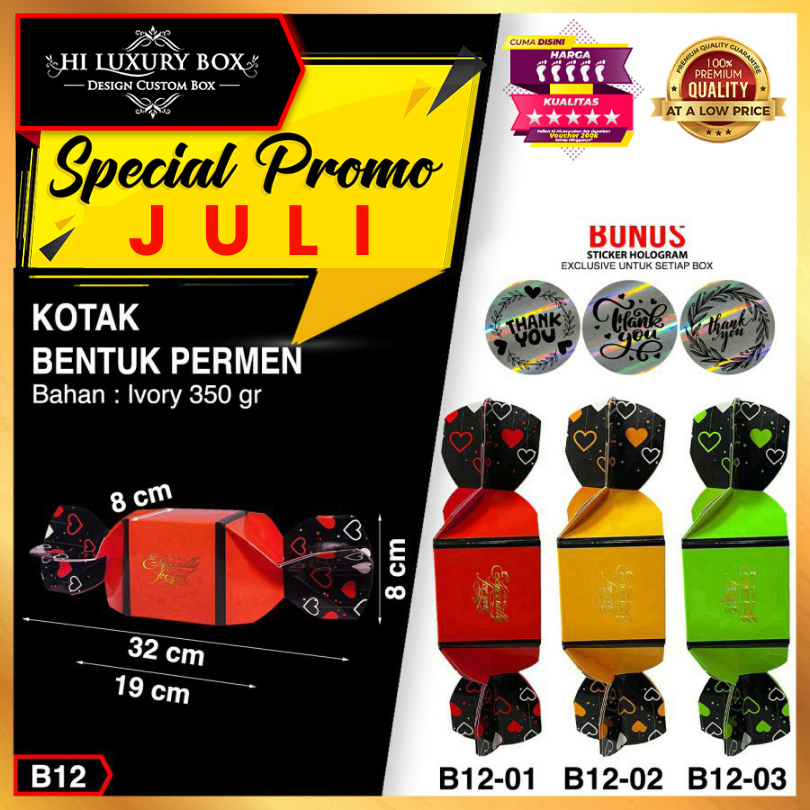 

Kotak Kado | Kotak Hadiah | Kotak Souvenir | Ivory | Murah 32x19x8
