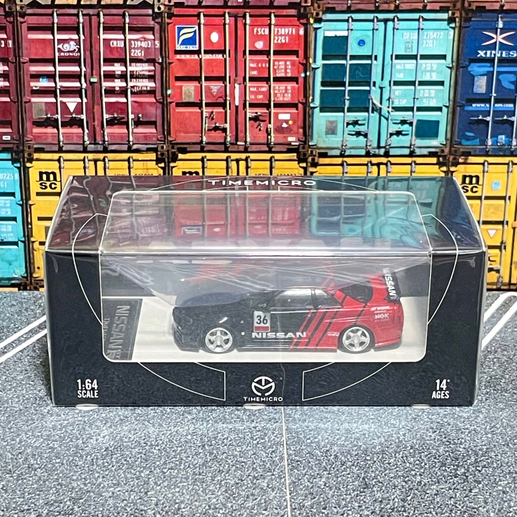 Diecast 1:64 Time Micro Nissan Skyline GTR R34 Advan