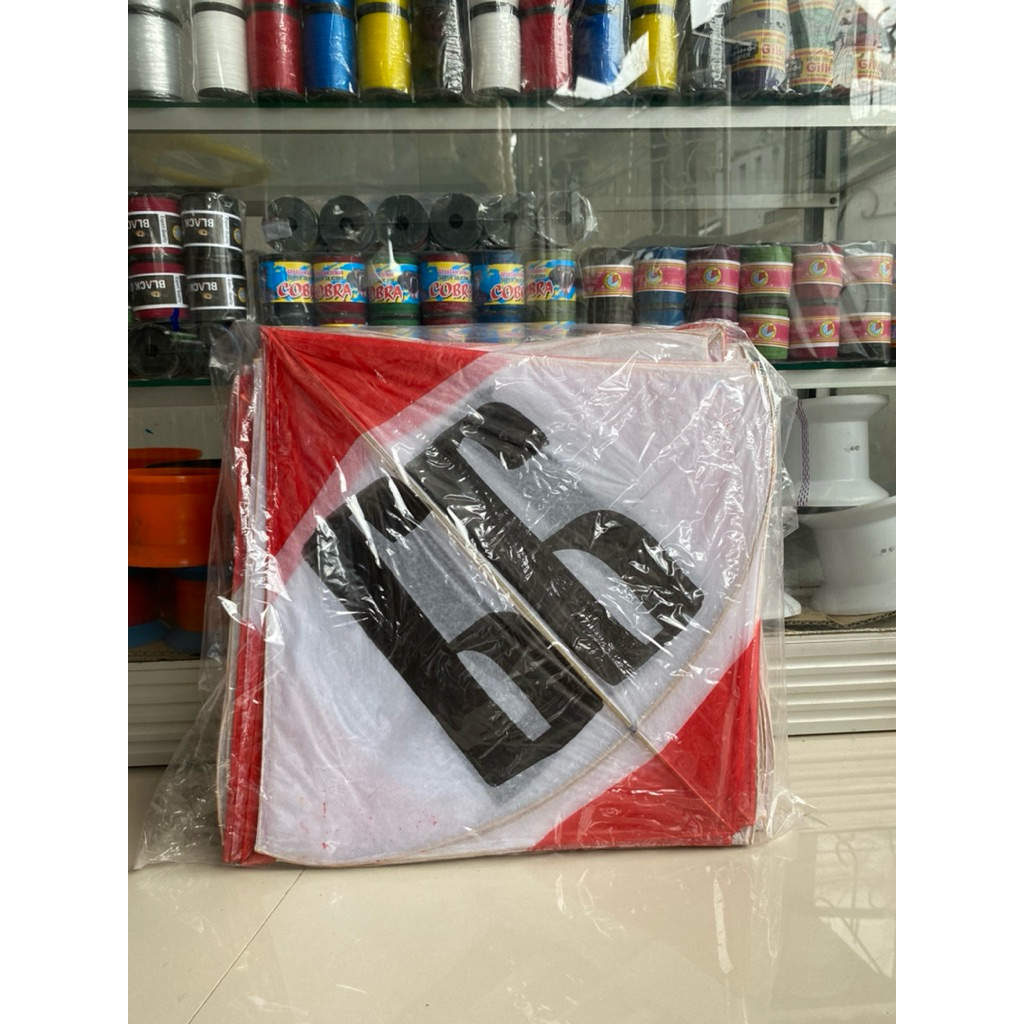 Layangan Seot Standar - Layangan Seot Arku Berotot/Bertenaga - Layangan Seot Ukuran 53 Arku Rapih - 