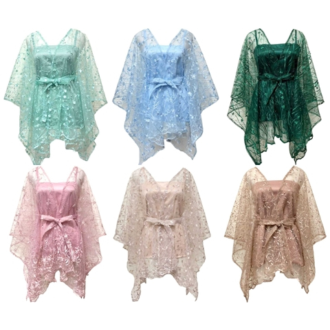 Cardigan Tile Tali Outer Brokat Kondangan Outer Pesta Outer Kebaya