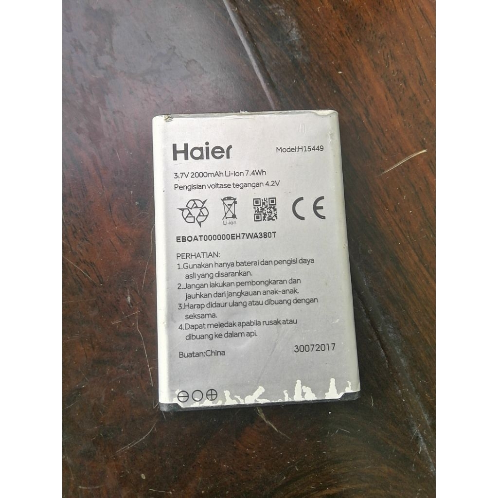 baterai andromax prime 4g original cabutan 100 %