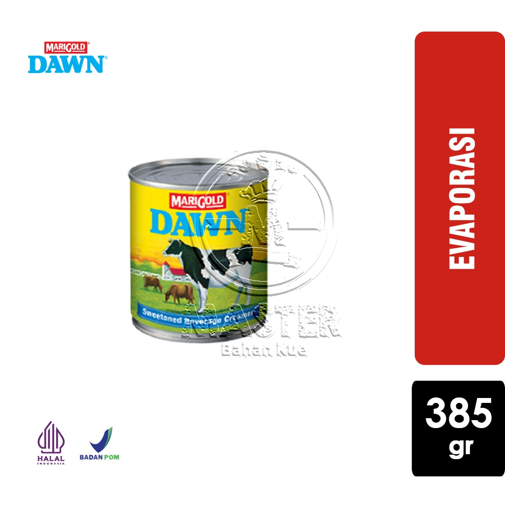

Evaporasi DAWN marigold Krimer Susu Evaporated Creamer [Kaleng 385gr]