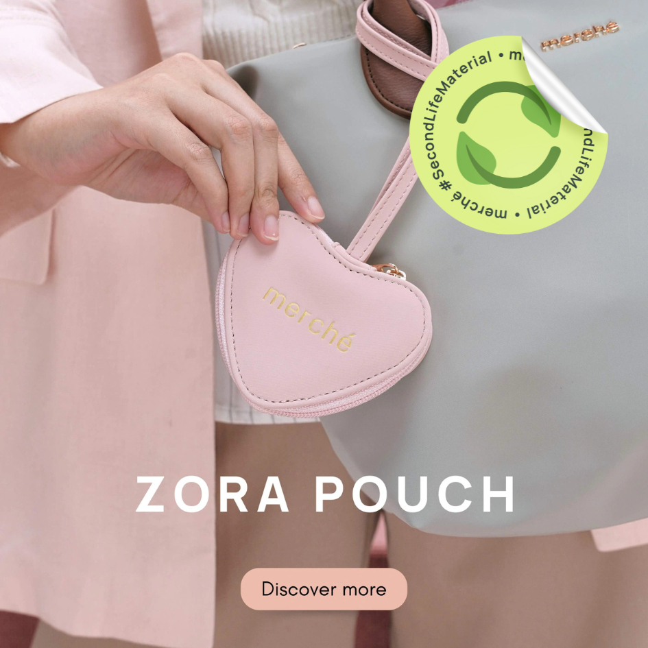 Merche Dompet Wanita Zora Pouch Charm