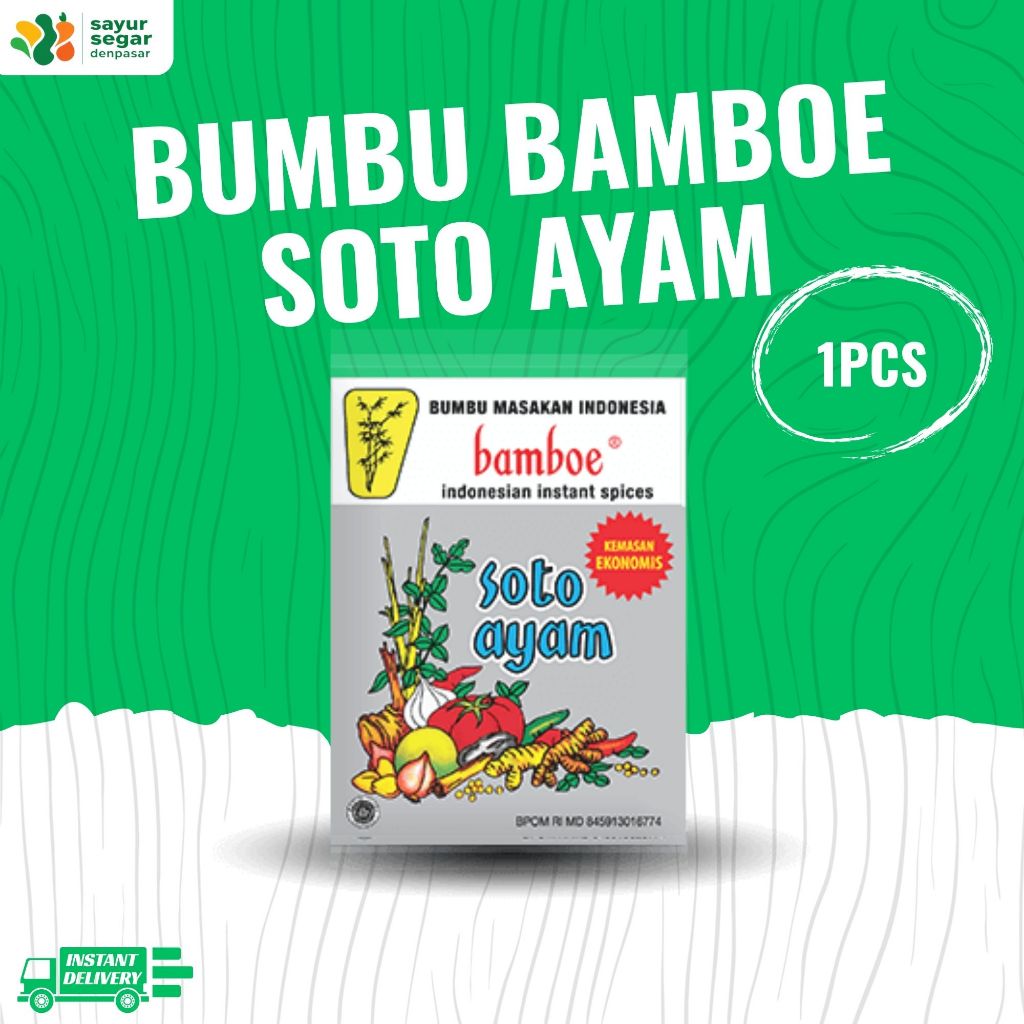 

Bumbu Bamboe Soto Ayam 1 pcs - Sayur Segar Denpasar