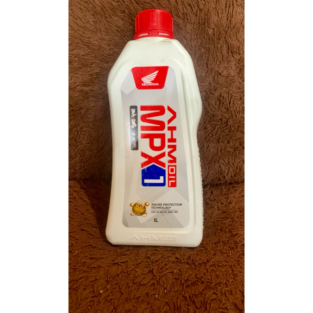 Oli AHM MPX1 1 Liter 10W-30 Dijamin 100% Ori(asli)