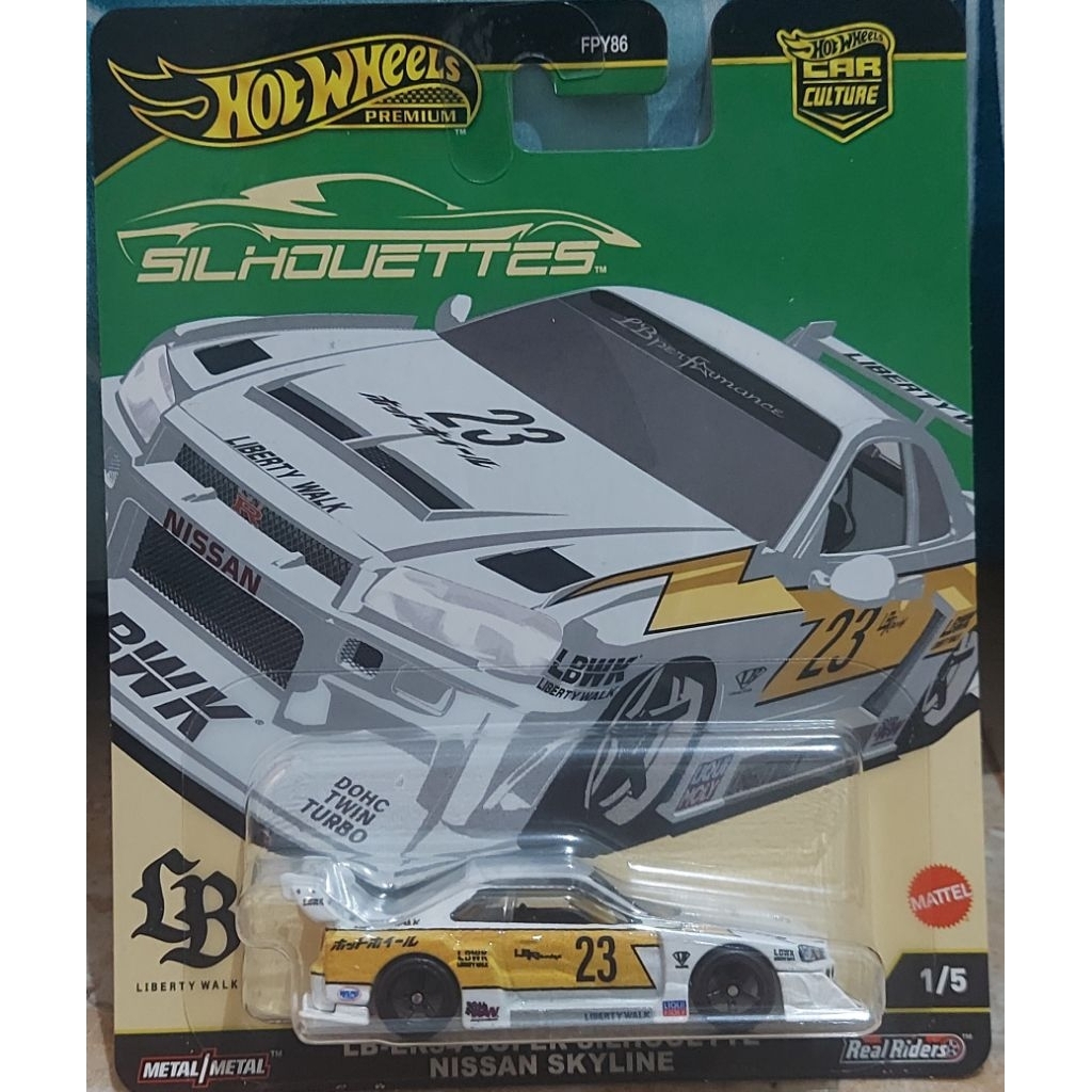 Hot Wheels premium  Silhouettes LB-ER34