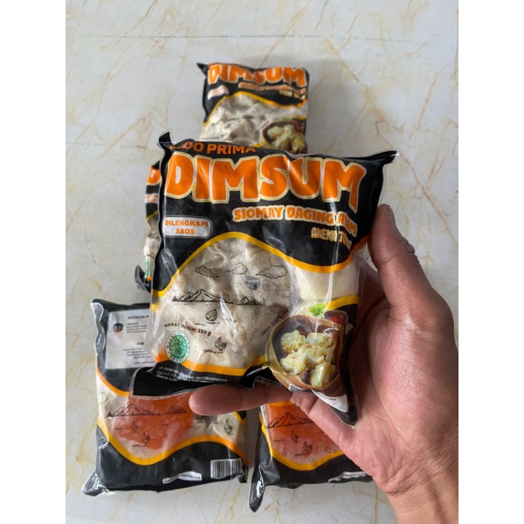 

dimsum siomay ayam dengan saus indoprima 250g