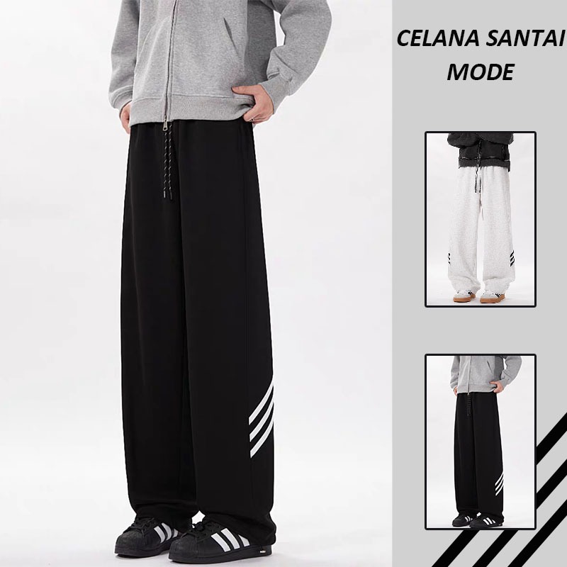 baju gamis santai celana orang korea pria celana baggy pants pria celana panjang pria celana panjang