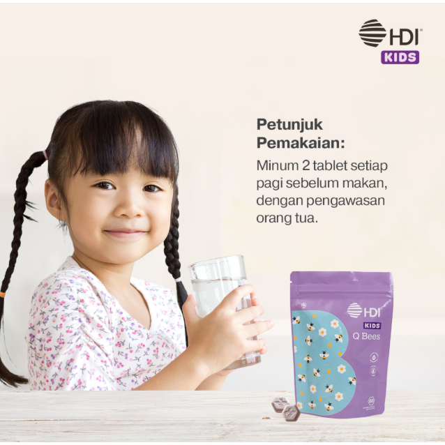 Vitamin Anak HDI Kids Q Bees Original