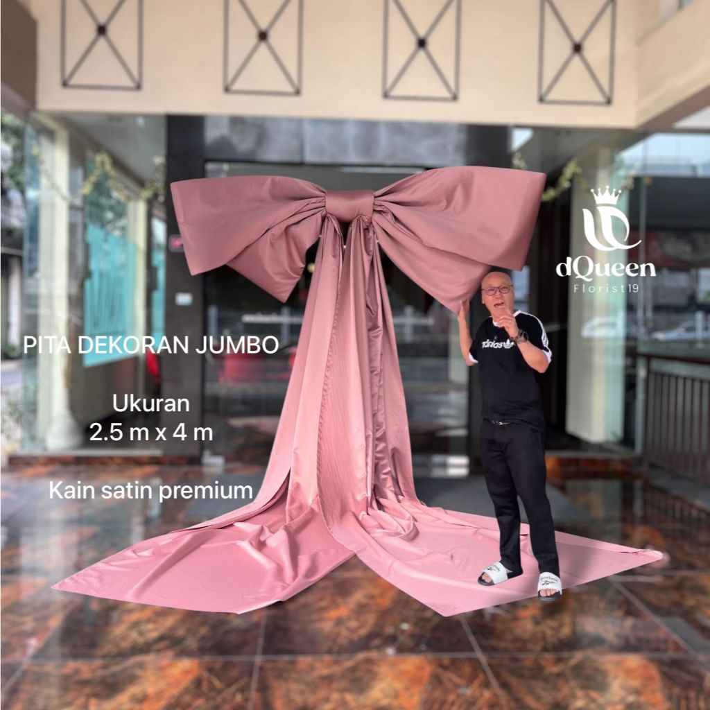 

Dqueen Florist - Pita Dekorasi - Pita Jumbo - Pita Dinding - Pita Wedding - Pita Backdrop - Pita Unik - Pita Satin - Pita Grand Opening - Pita Spesial