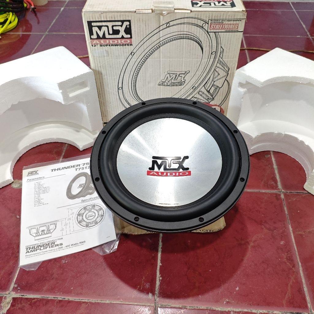 Subwoofer MTX audio Thunder 7500 T7512-44