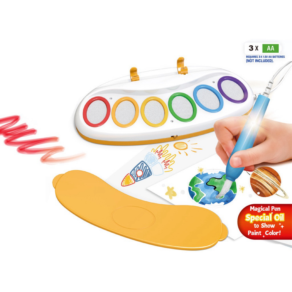 

color wonder magic light brush mess free painting alat menggambar tanpa kotor