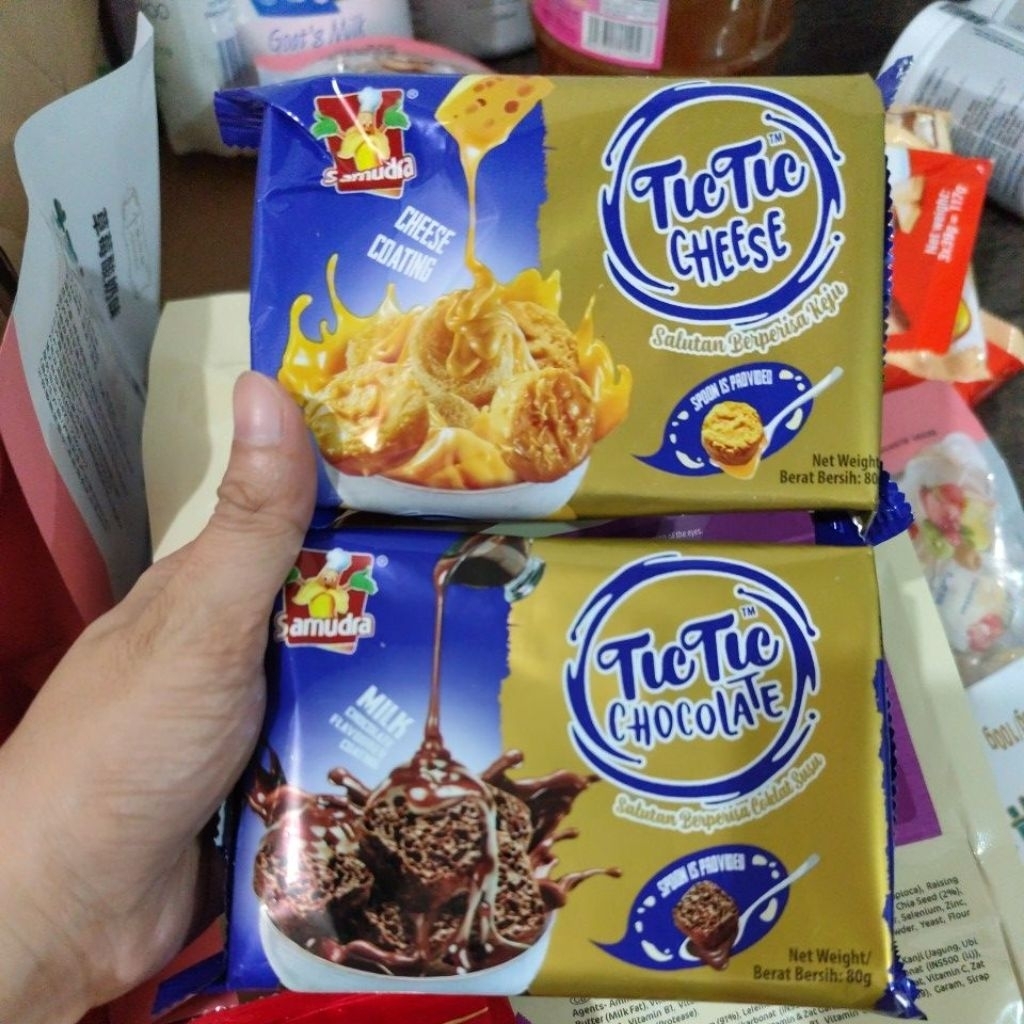 

Tic Tic Snack Import Keju dan Coklat