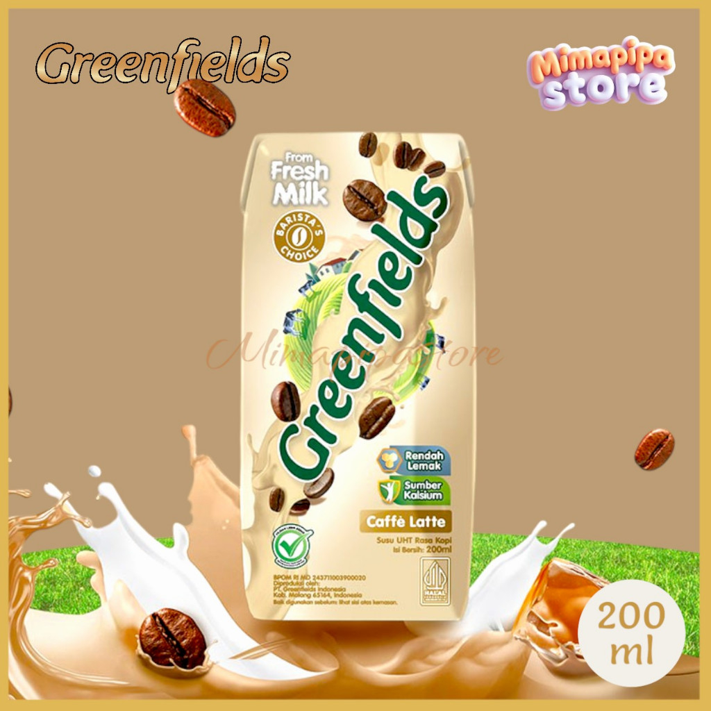

Greenfields Caffe Latte UHT Milk 200ml