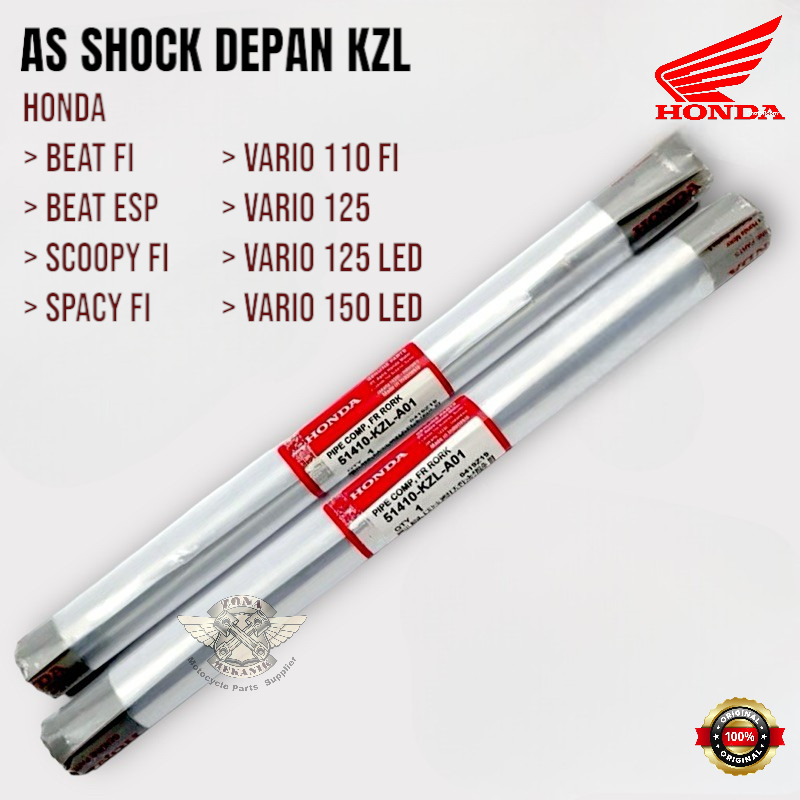 As Shock Depan Honda Vario Beat Scoopy Spacy Original Honda Shock Pipa Honda KZL