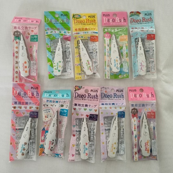 

Refill Decoration Rush Plus Tape EX ukuran 6mm x 6m Motif Lucu2 Bagus Model3