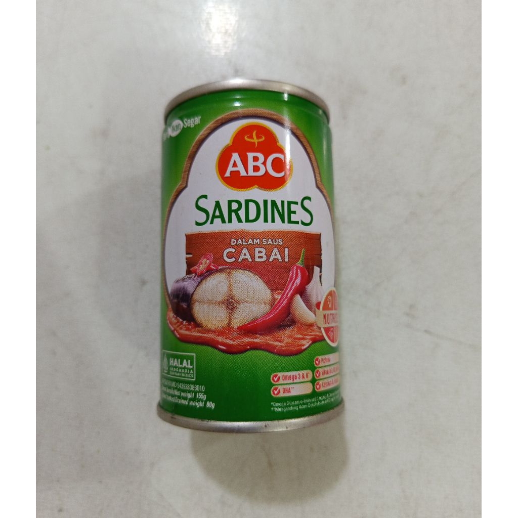 

ABC sarden saus cabai 155gram