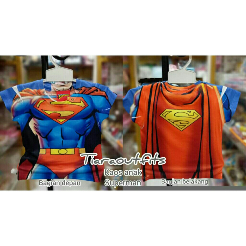 baju kaos superhero