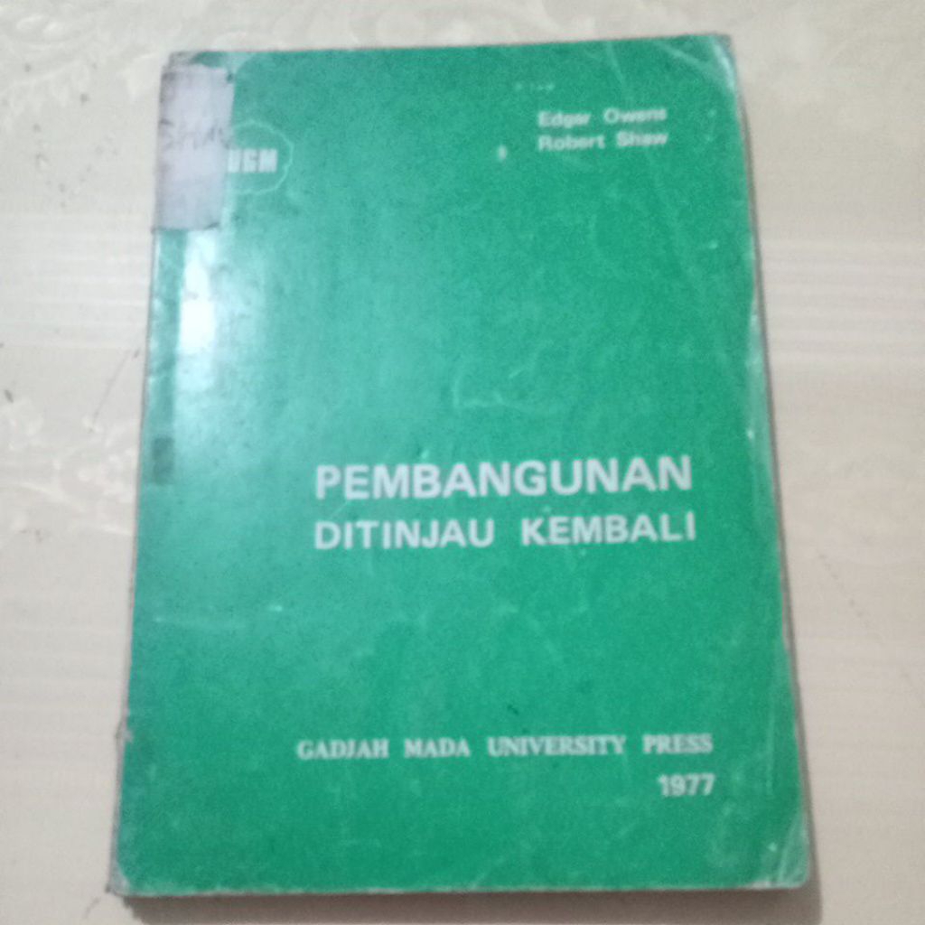 Buku ORI Pembangunan Ditinjau Kembali