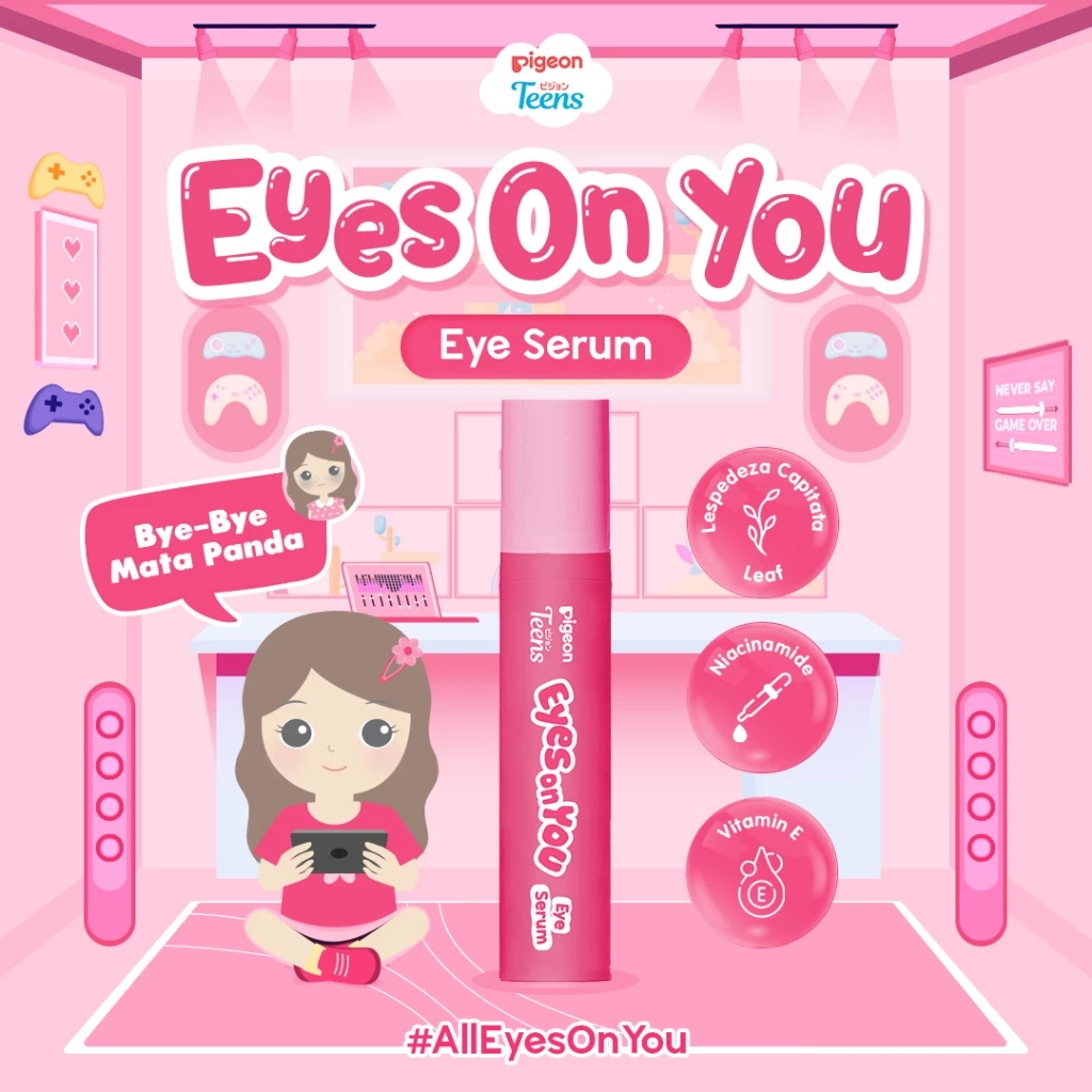 Pigeon Teens Eyes On You Eye Serum 16ml |Brightening|Skincare remaja