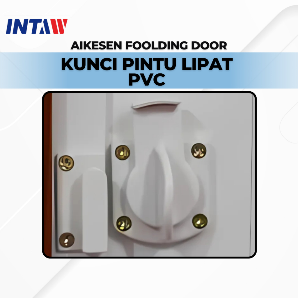 KUNCI PINTU LIPAT PVC/AKSESORIS PINTU LIPAT PVC/KUNCI TAMBAHAN PINTU LIPAT/FOOLDING DOOR/PINTU LIPAT