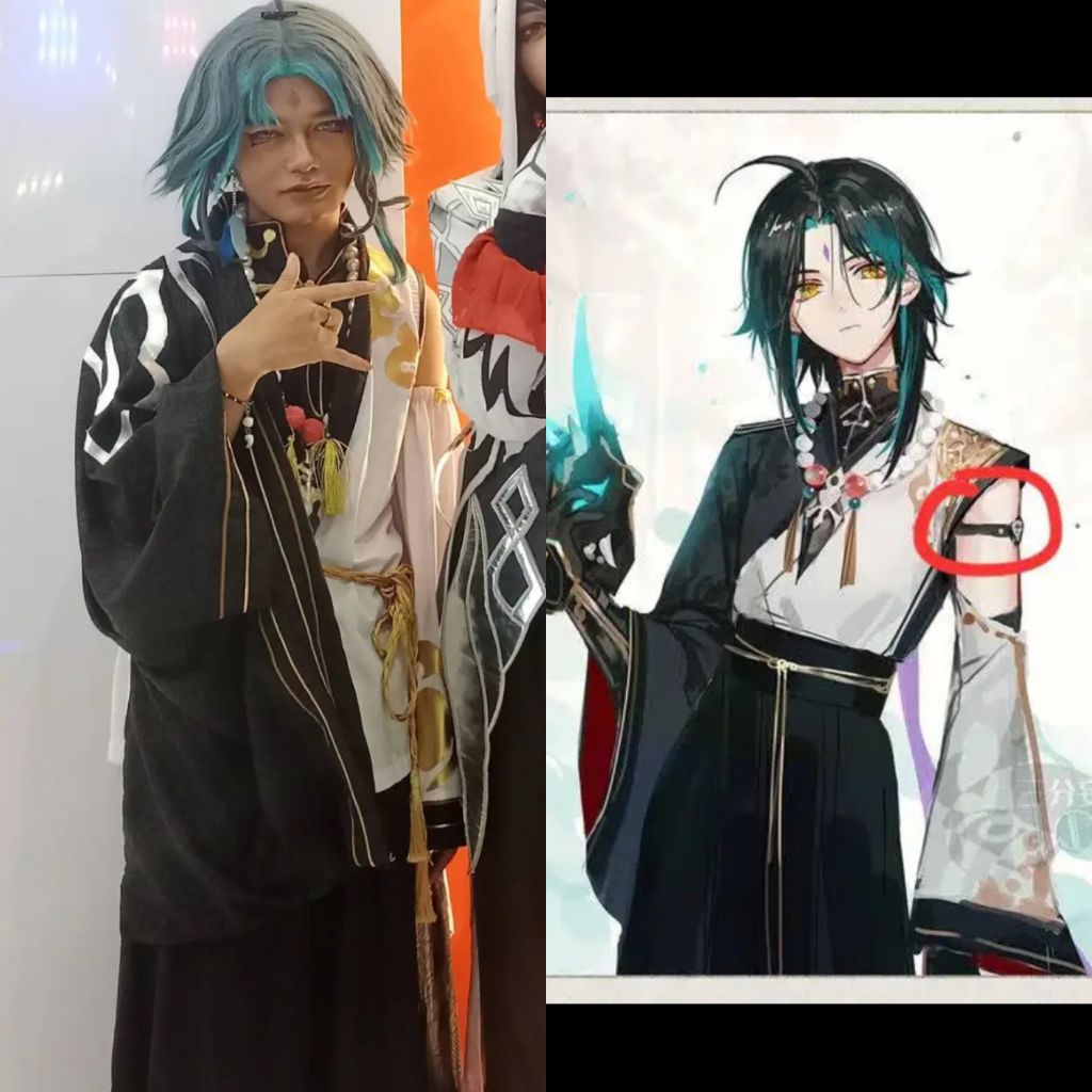 xiao hanfu+wig hard styling