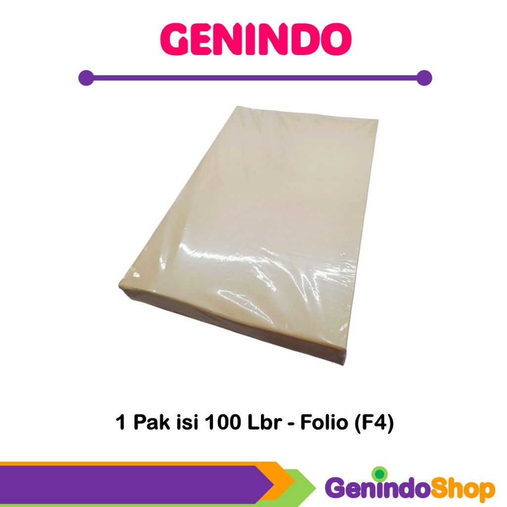 

Amplop Coklat F4 (Folio) Genindo