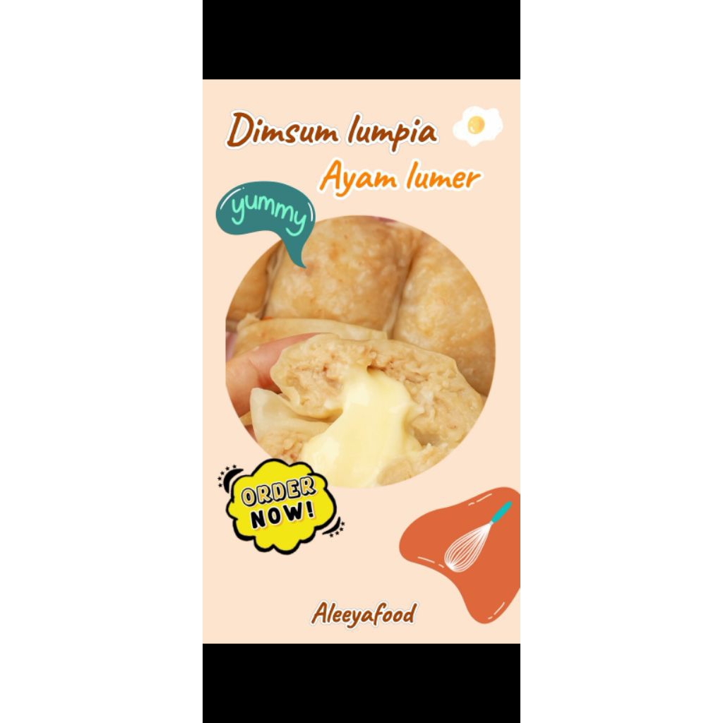 

Dimsum lumpia ayam lumer