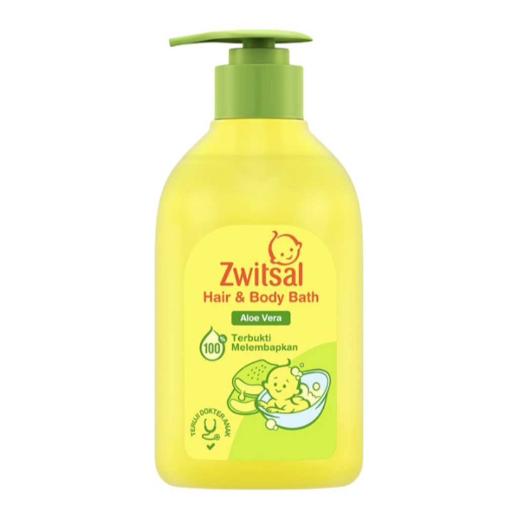 Zwitsal Sabun Mandi & Sampo Bayi Pump 300 ml