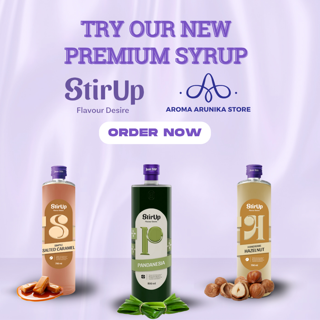 

Forcysn Stirup Syrup All Variant - Sirup Stirup Caramel, Hazelnut, Vanilla, Butterscotch, Pandan,