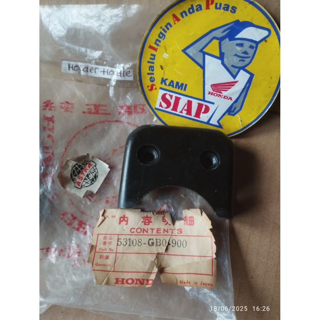 handle holder dudukan gagang stang stir honda c70 c90 c70 c 90 super cup cub c700 c800 c 700 c 800 o